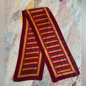 Vintage Anne Klein Silk Scarf